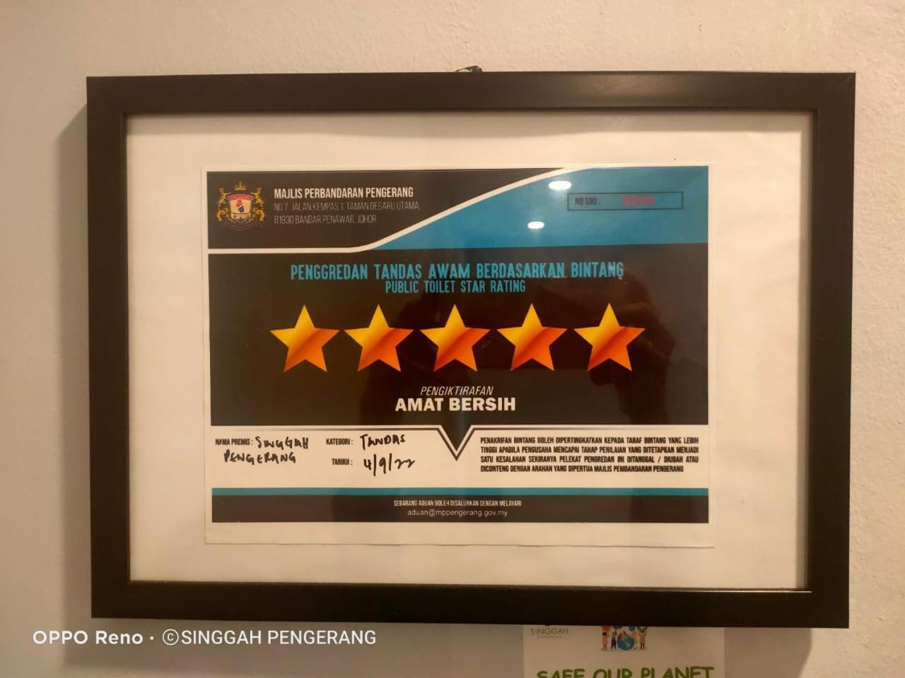 Singgah Pengerang Hotel Exterior foto